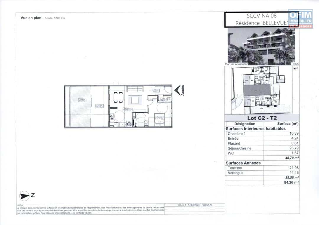OFIM-vente-appartement-T2-défiscalisation-loi-pinel-girardin-IS-saint-gilles-les-bains